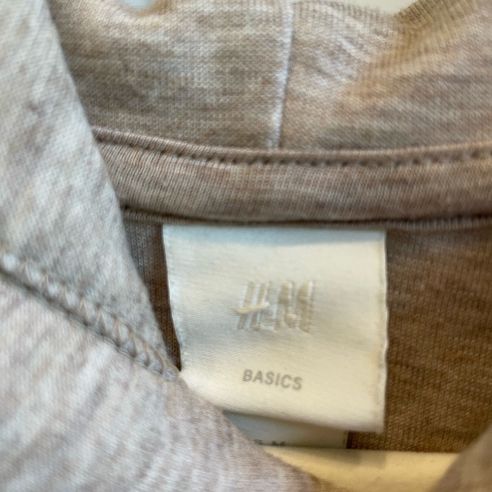 H&M Neutral Basic Hoodie - Picture 5 of 8
